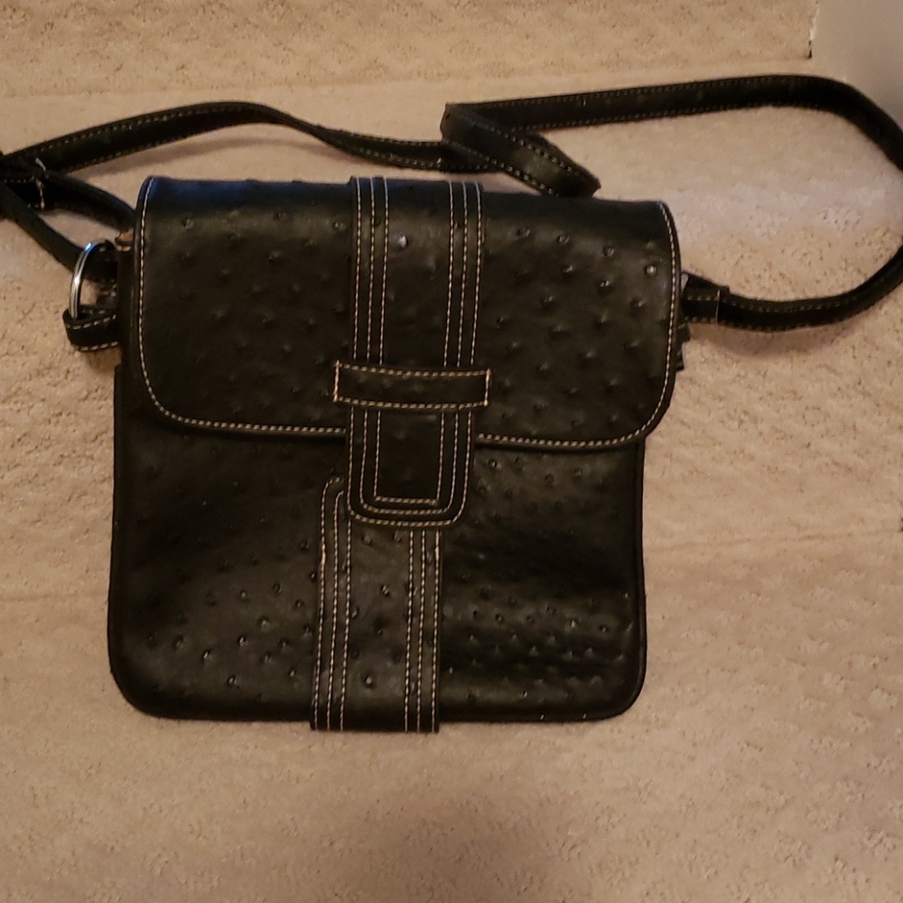 Black cross over bag